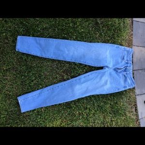 Light denim jeggings from American Eagle